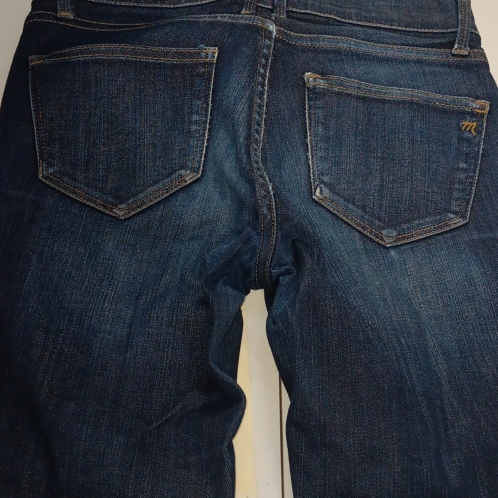 Womens Madewell size 24 The perfect vintage jean dark wash - Picture 4 of 5